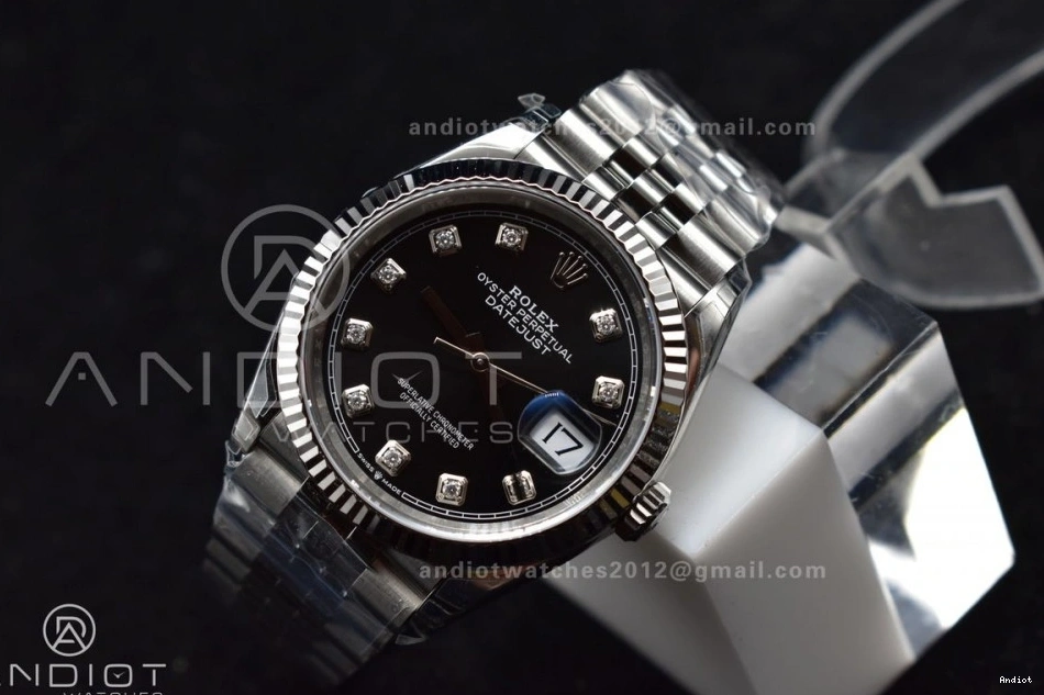 904L SS Dial 36 Steel On DateJust Diamond 126234 Black Jubilee VSF VS3235 1:1 Bracelet Edition Best 1109